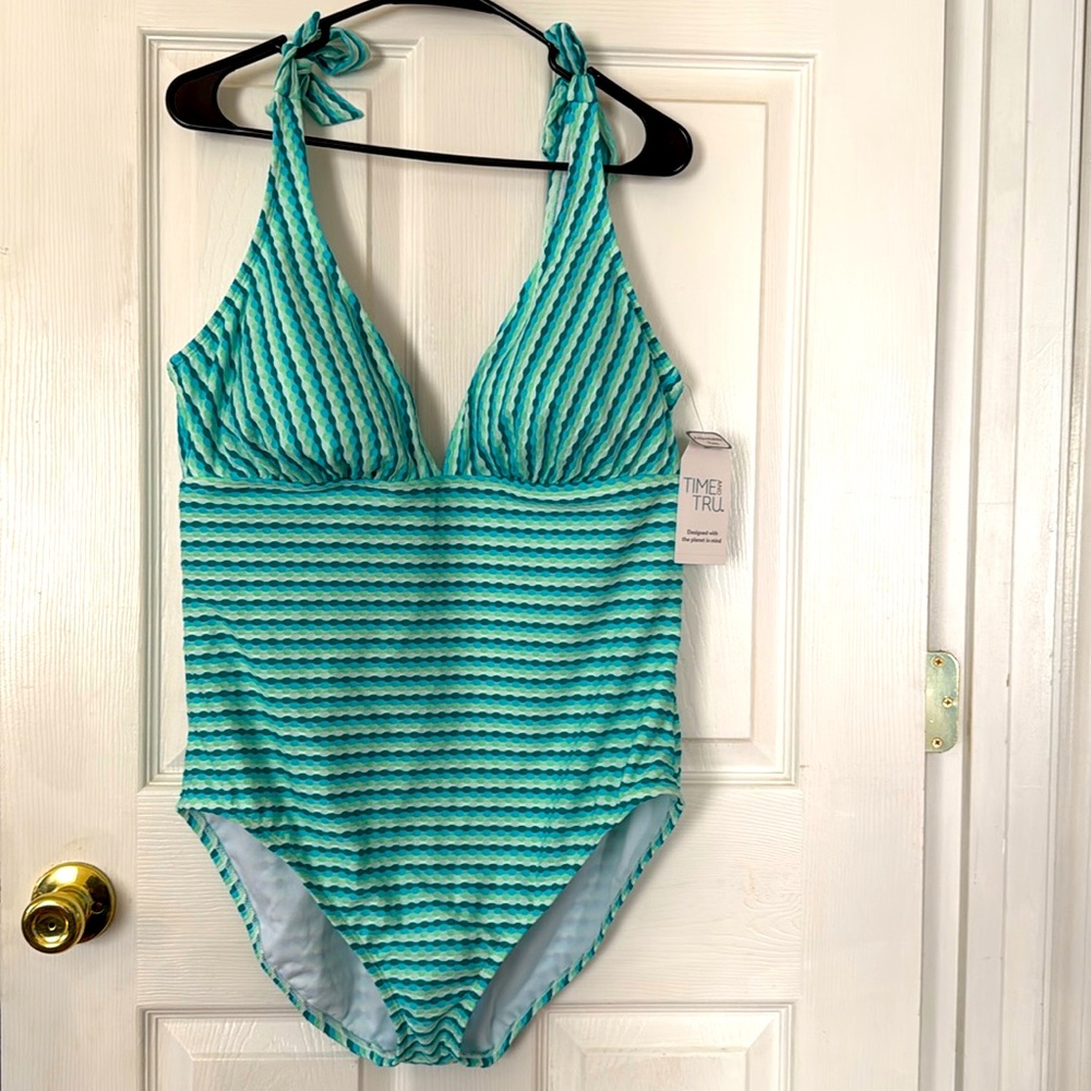 Blue/Green one piece